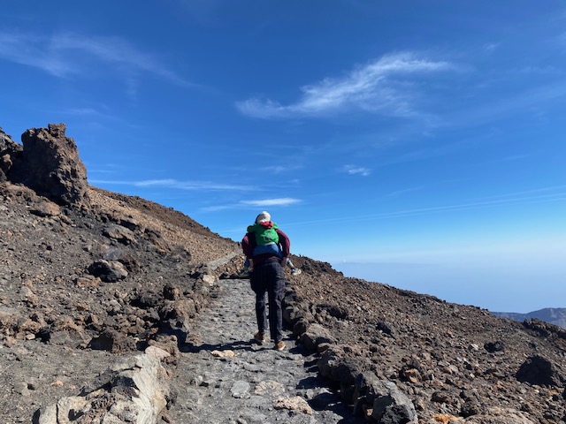 Teide Wandern mit Kindern