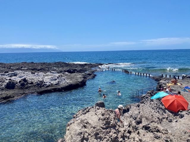 Teneriffa, Naturpool, Lavapool, Alaclá
