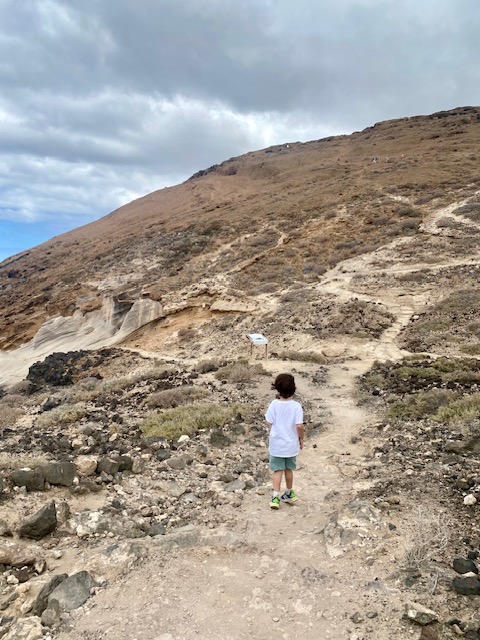 Montaña Amarilla wandern Kinder