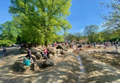 Wasserspielplatz Berlin Gärten der Welt