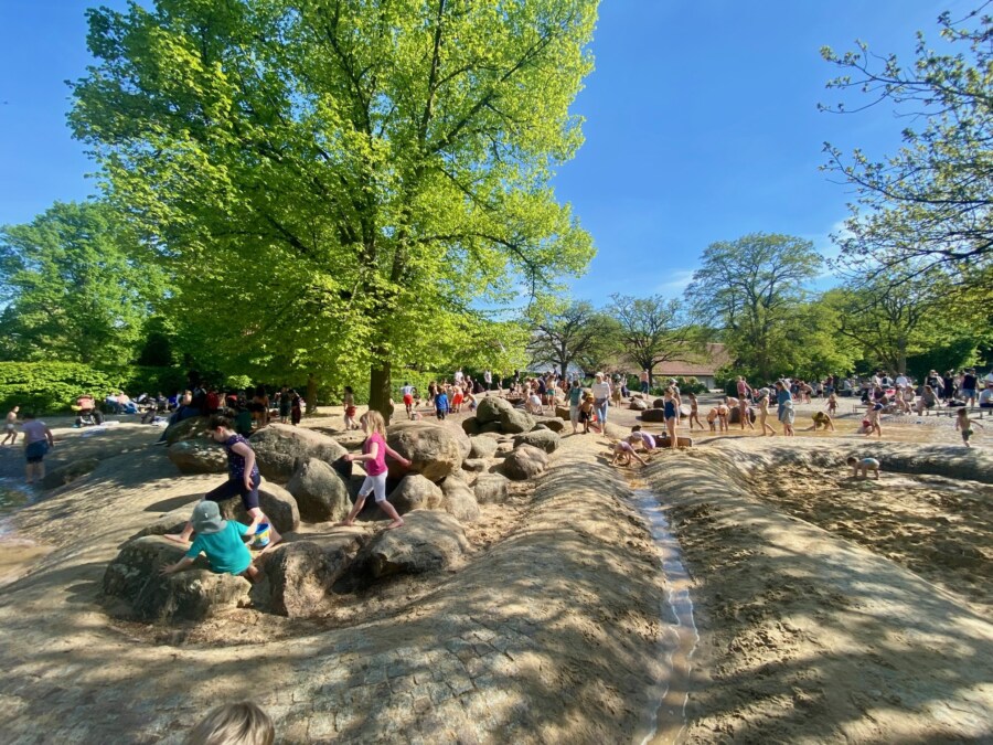 Wasserspielplatz Berlin Gärten der Welt