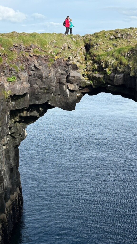 Arnarstapi Felsübergang Miðgjá Fotospot Island