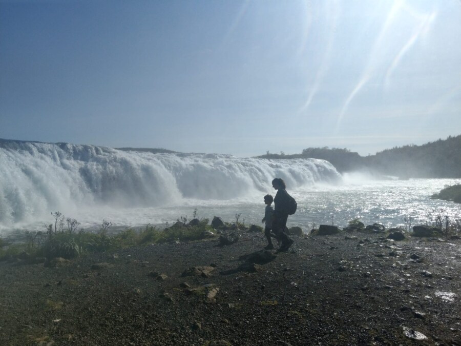 Faxafoss am Golden Circle Geheimtipp