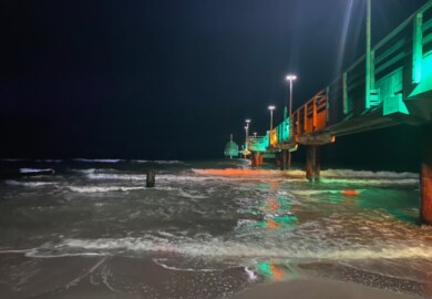 Silvester an der Ostsee