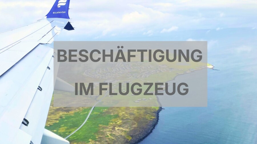 Beschäftigungsideen Flugzeug Kinder