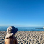 Strand Kinder mitnehmen